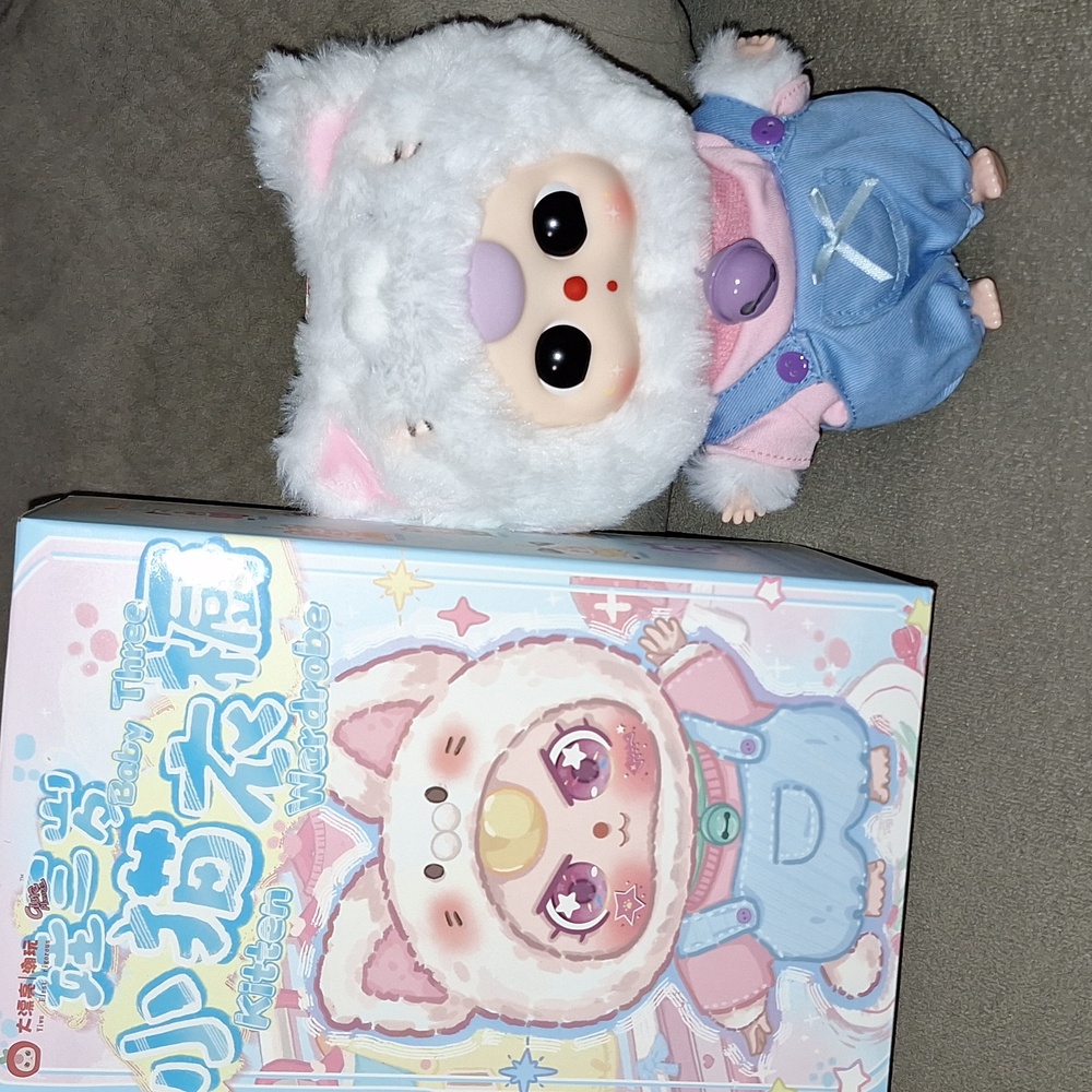 Baby Three Kitten Wardrobe Confirmed White Cat